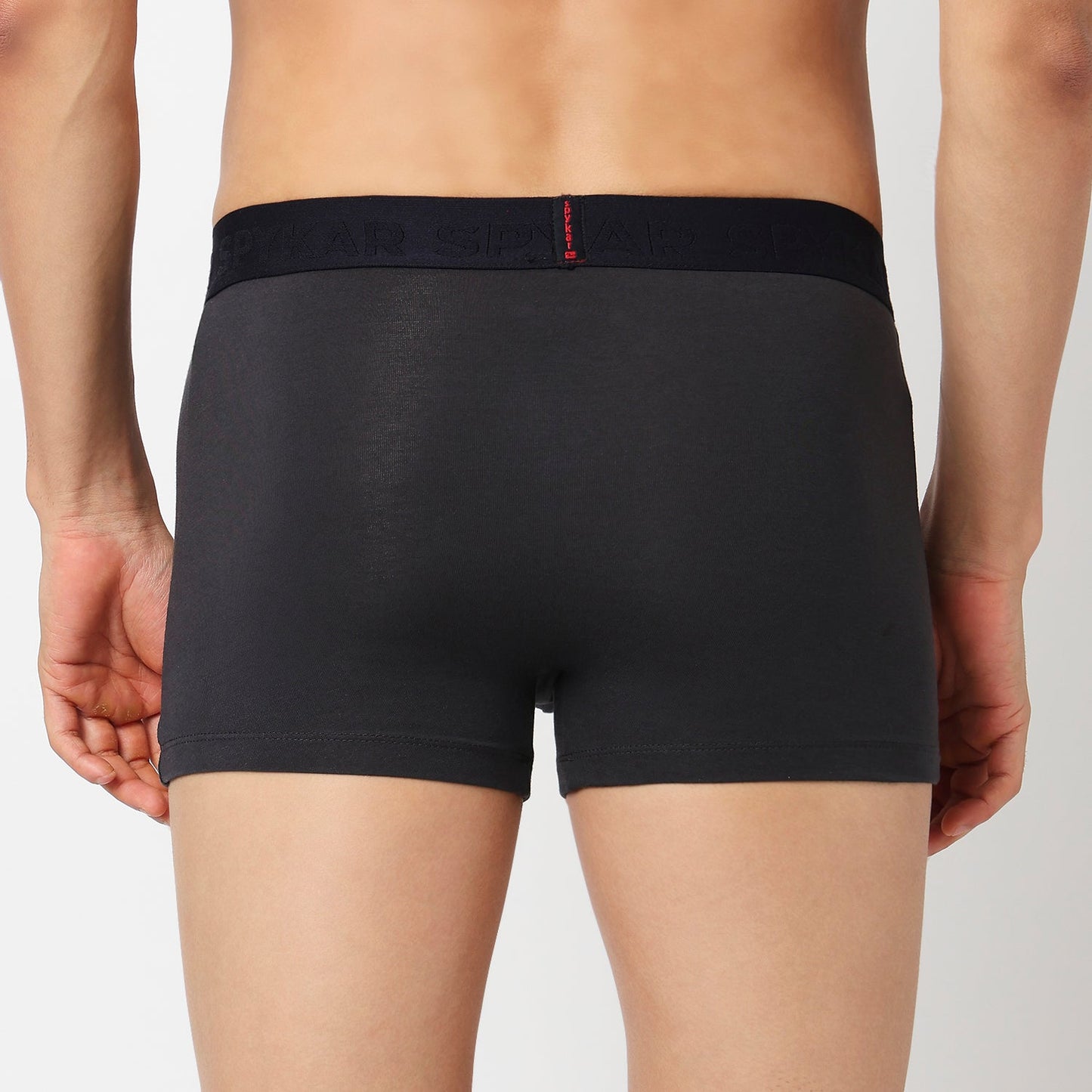 Underjeans Pack Of 3 Cotton Blend Solid Mid-Rise Trunks