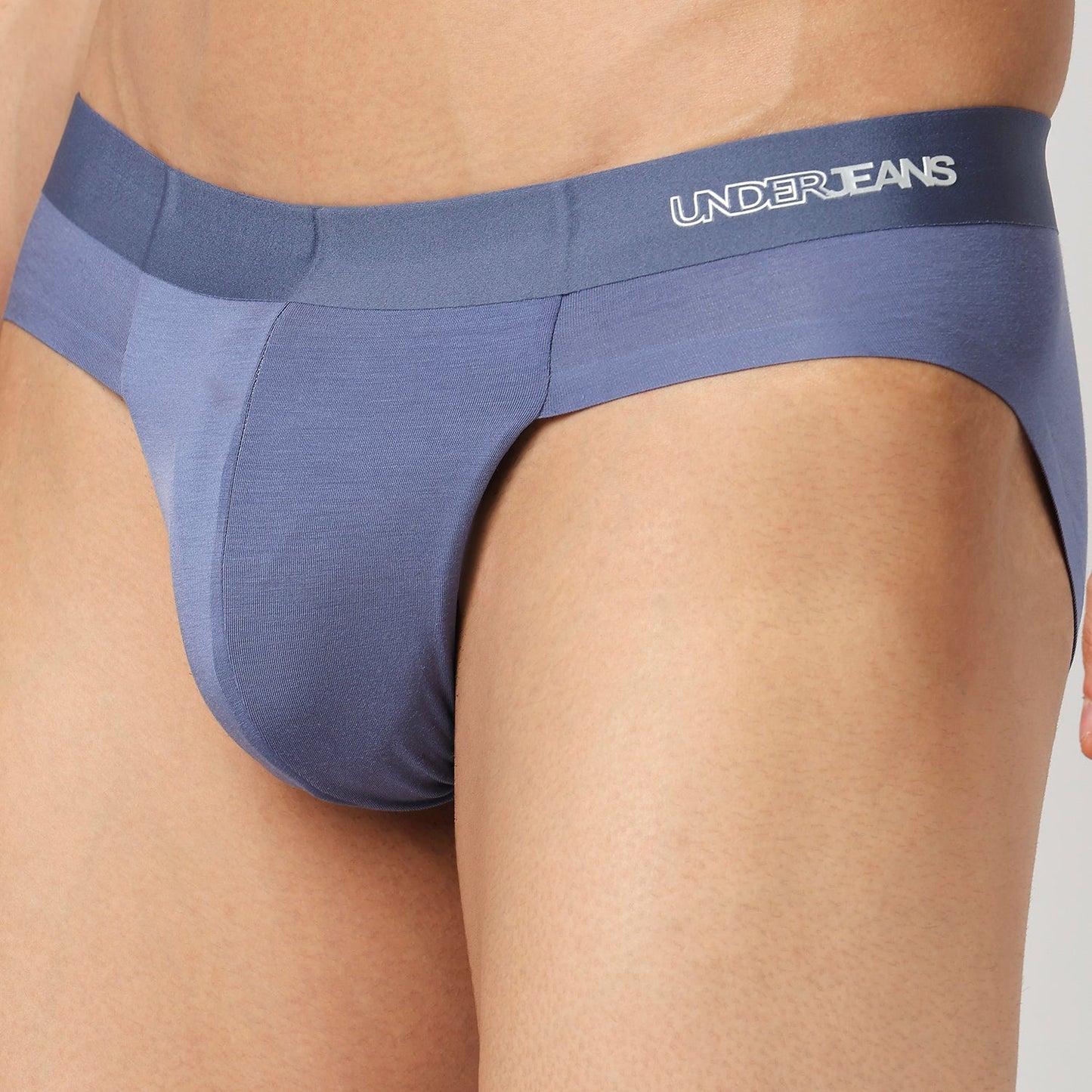 Underjeans Mid Blue Modal Blend Briefs