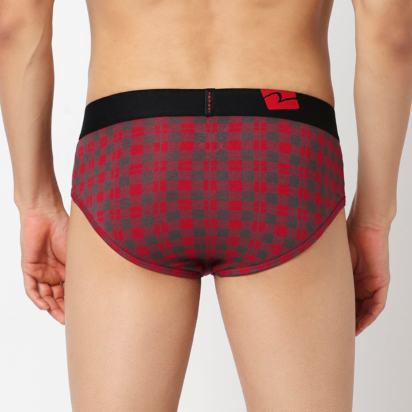 Underjeans Pack Of 3 Cotton Blend Mid-Rise Briefs