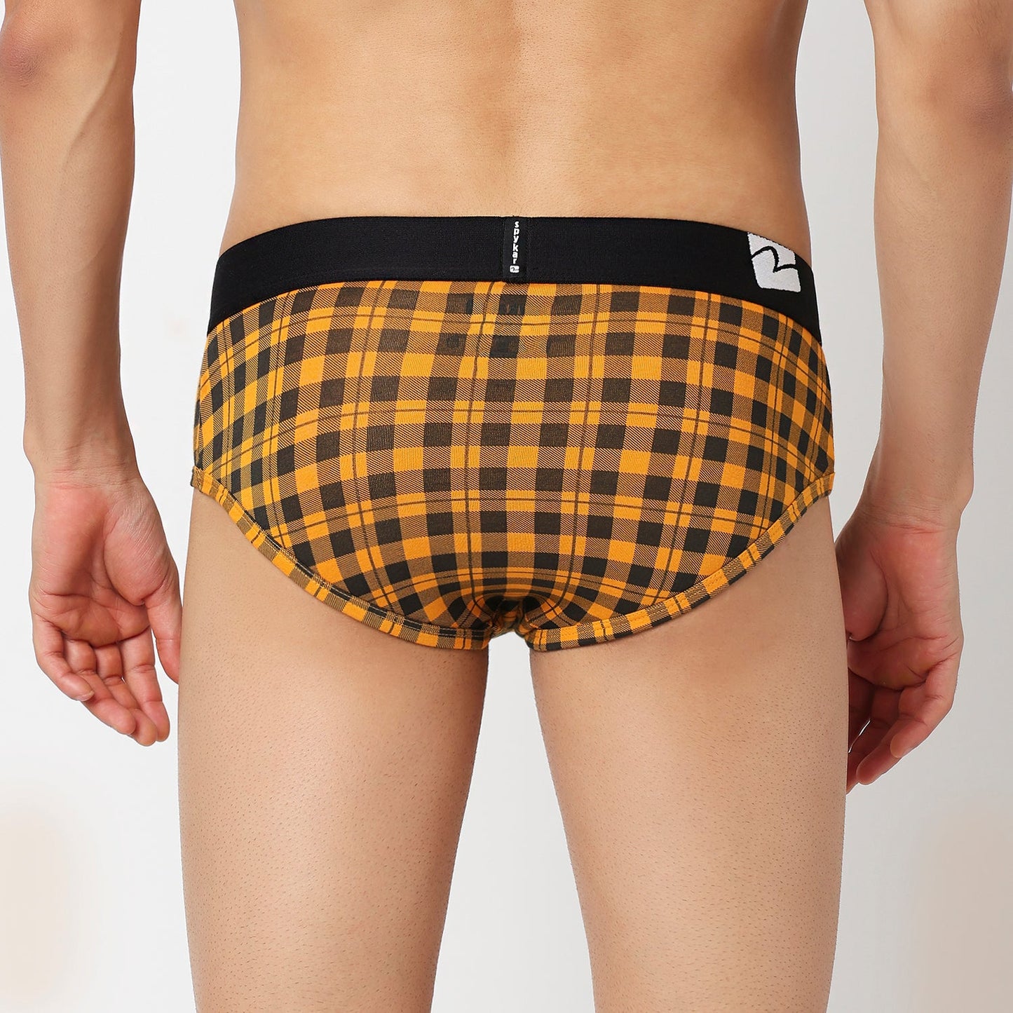 Underjeans Pack Of 3 Cotton Blend Mid-Rise Briefs