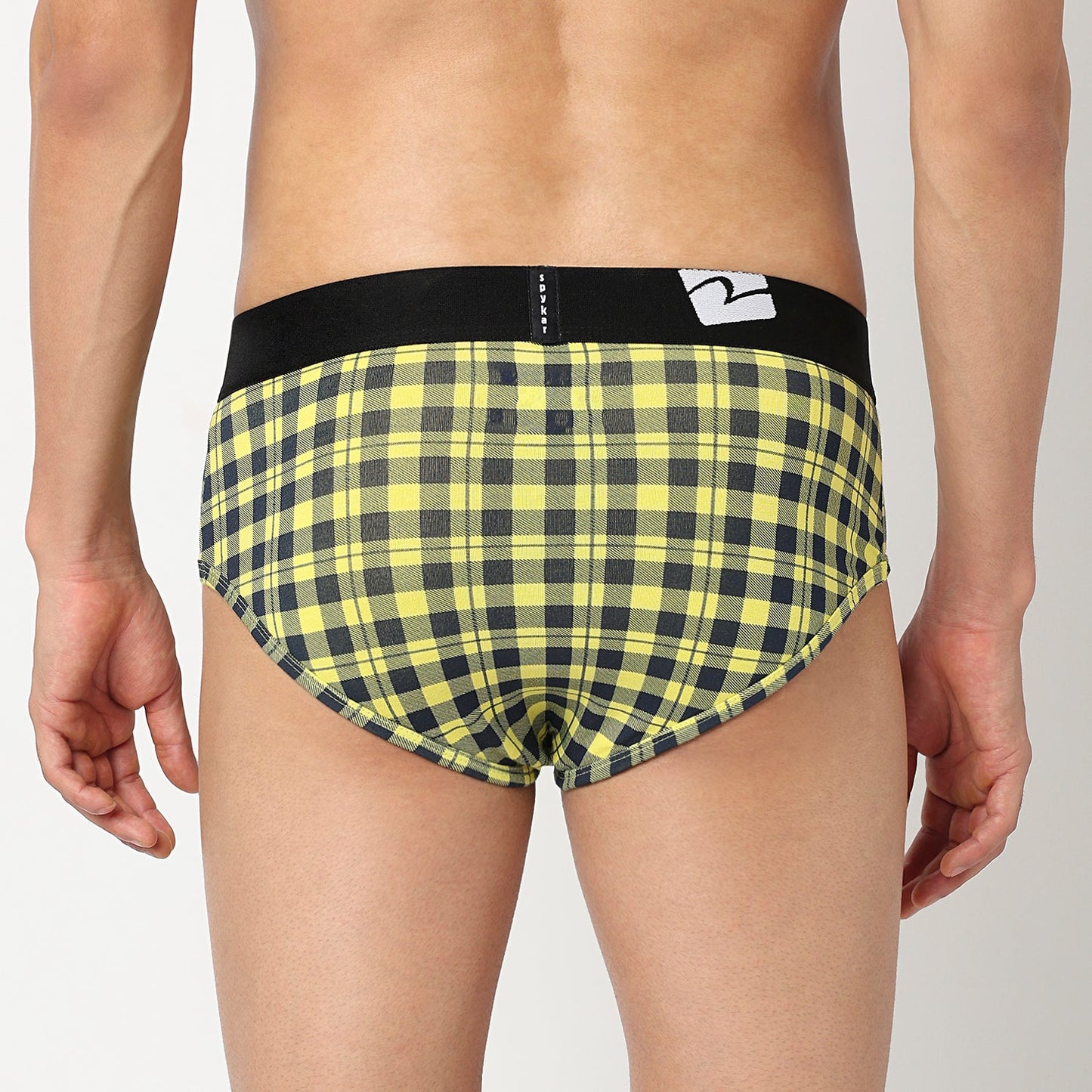 Underjeans Pack Of 2 Cotton Blend Mid Rise Briefs