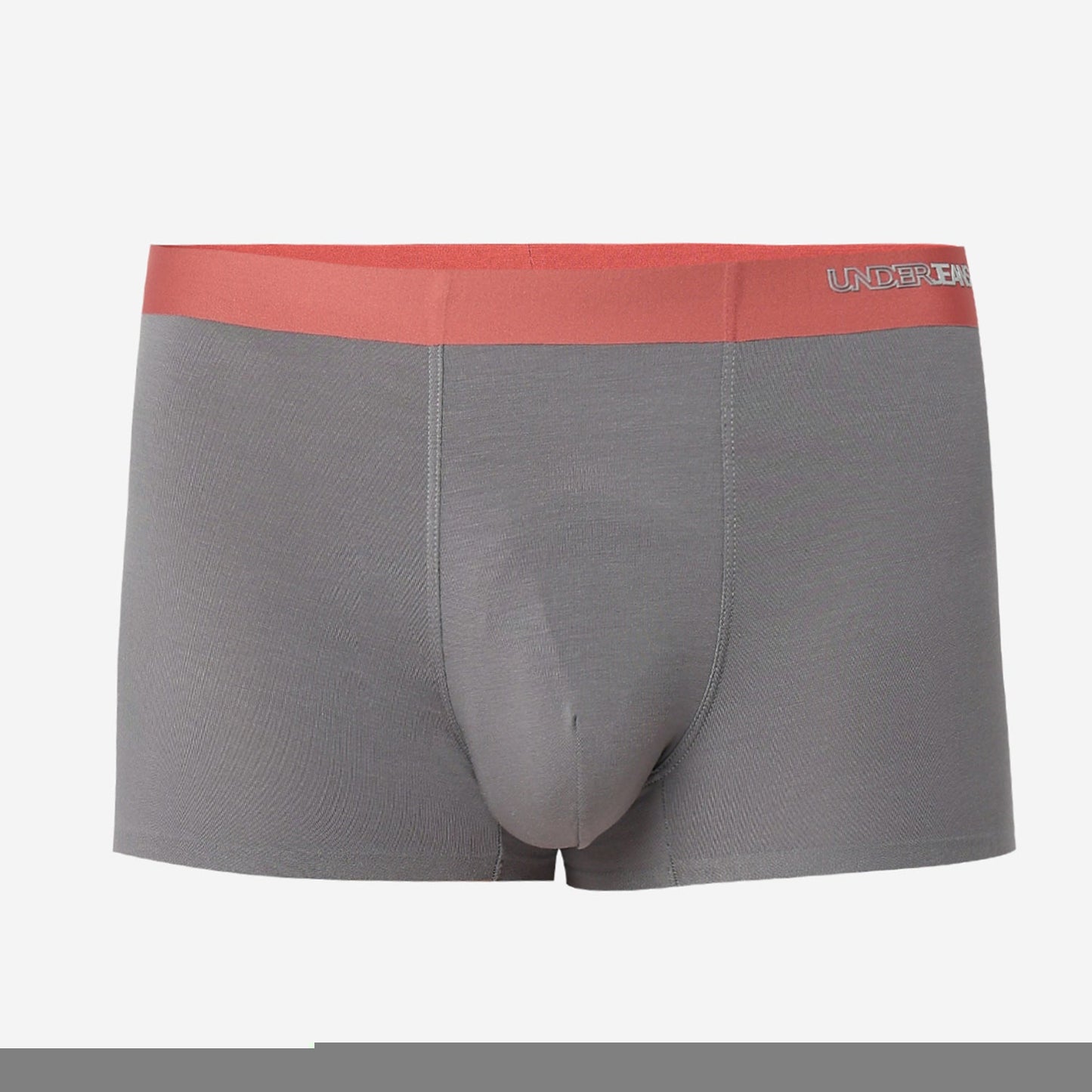 Underjeans by Spykar Men Mid Grey Regular Fit Ultrasoft Trunks