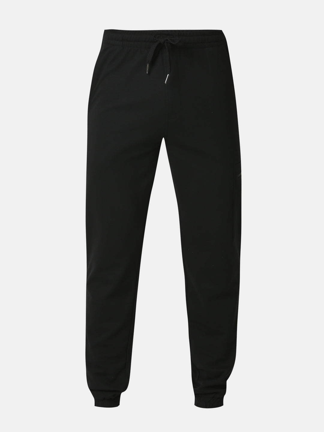 Underjeans By Spykar Men Premium Black Cargo Pant