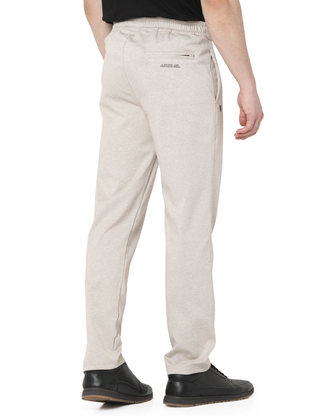 Underjeans By Spykar Men Premium Beige Cargo Pant