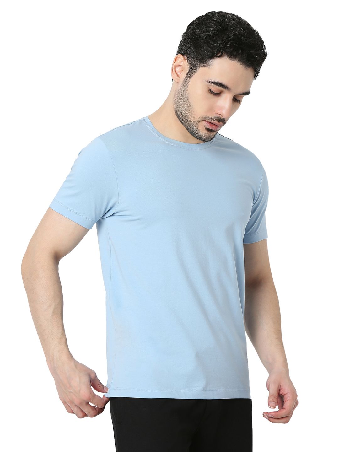 Underjeans by Spykar Blue T-Shirt