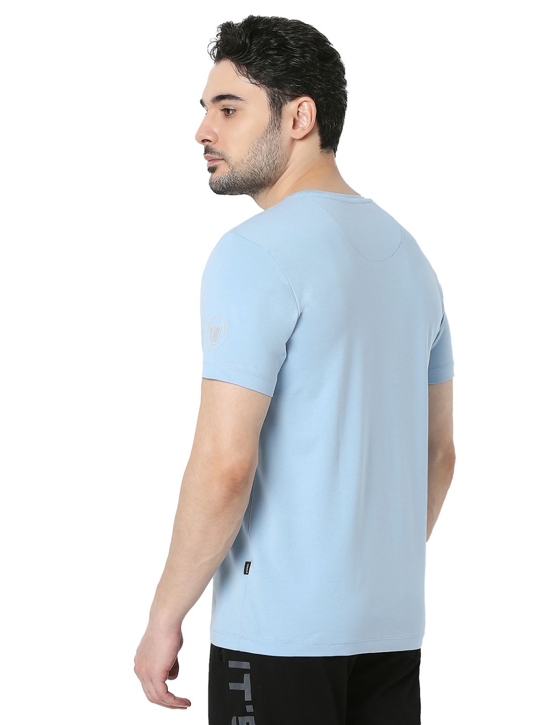 Underjeans by Spykar Blue T-Shirt