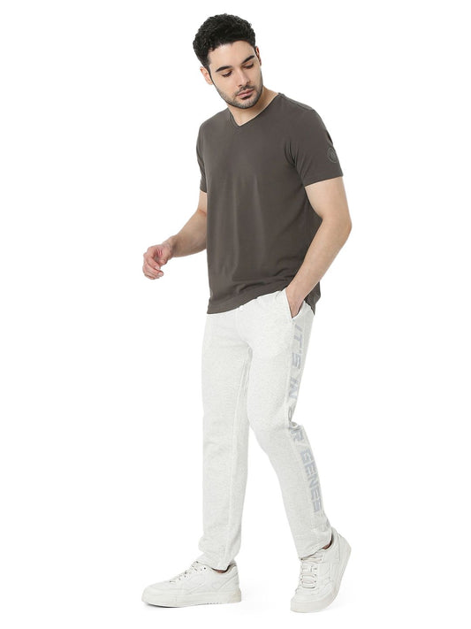 Underjeans by Spykar Grey T-Shirt