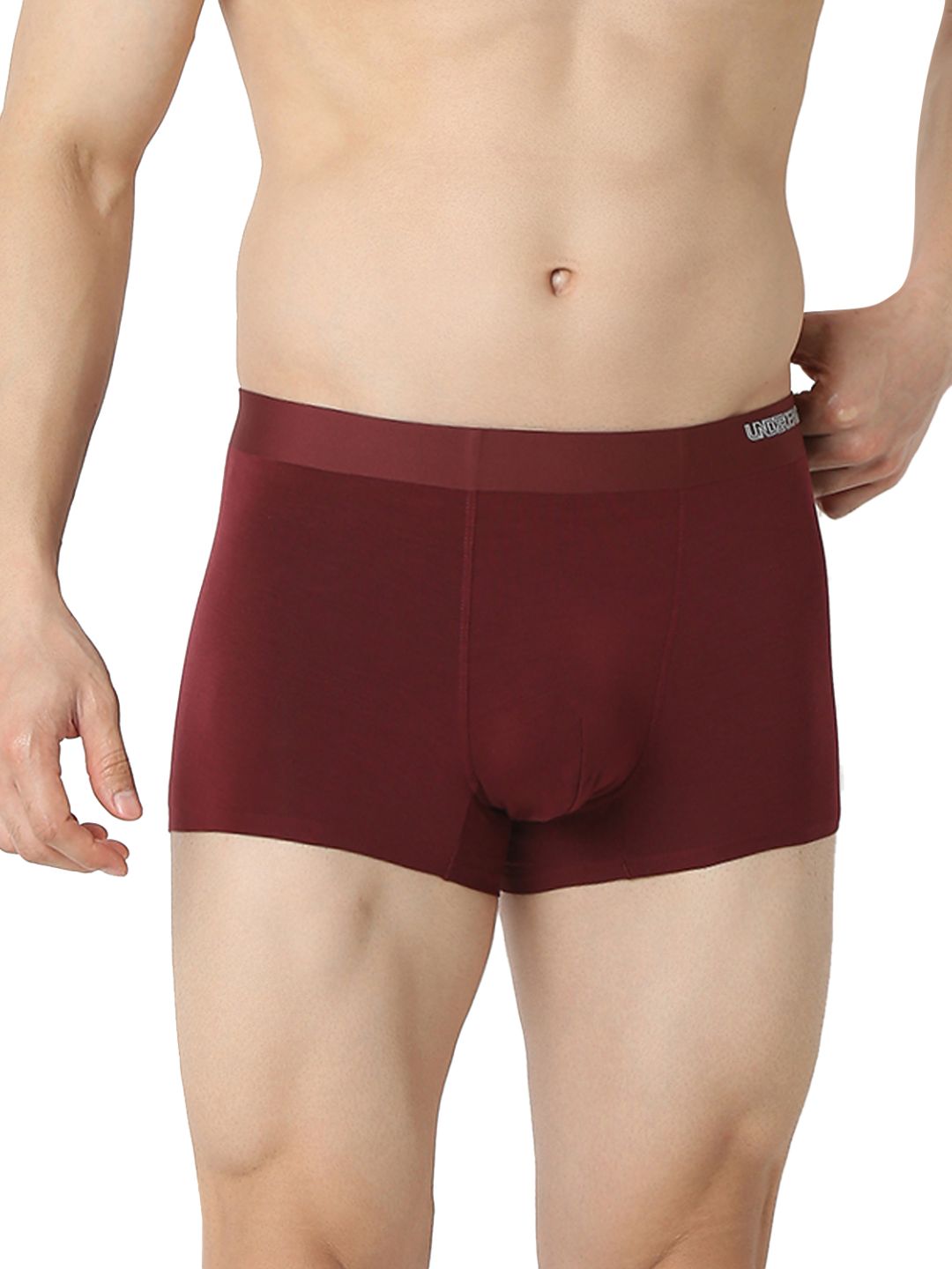 Underjeans By Spykar Men Premium Wine Trunk