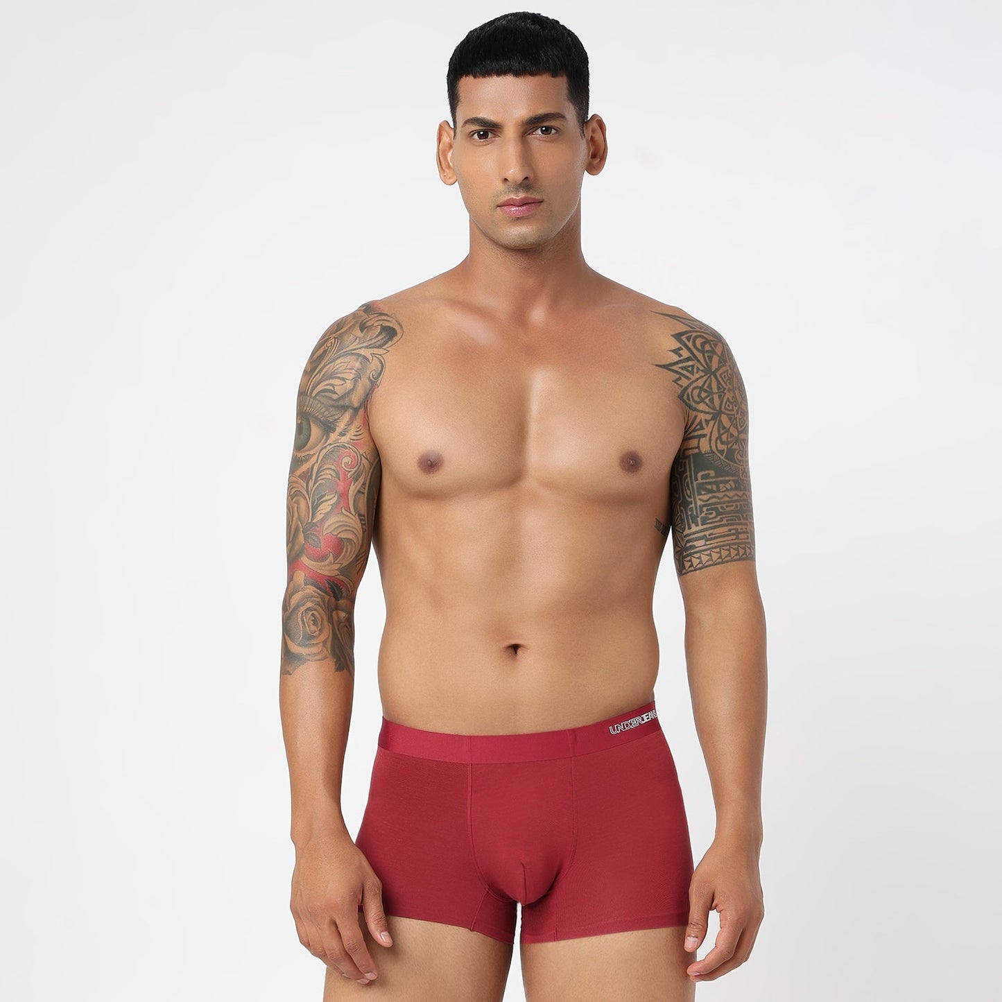 Underjeans Red Modal Blend Trunk