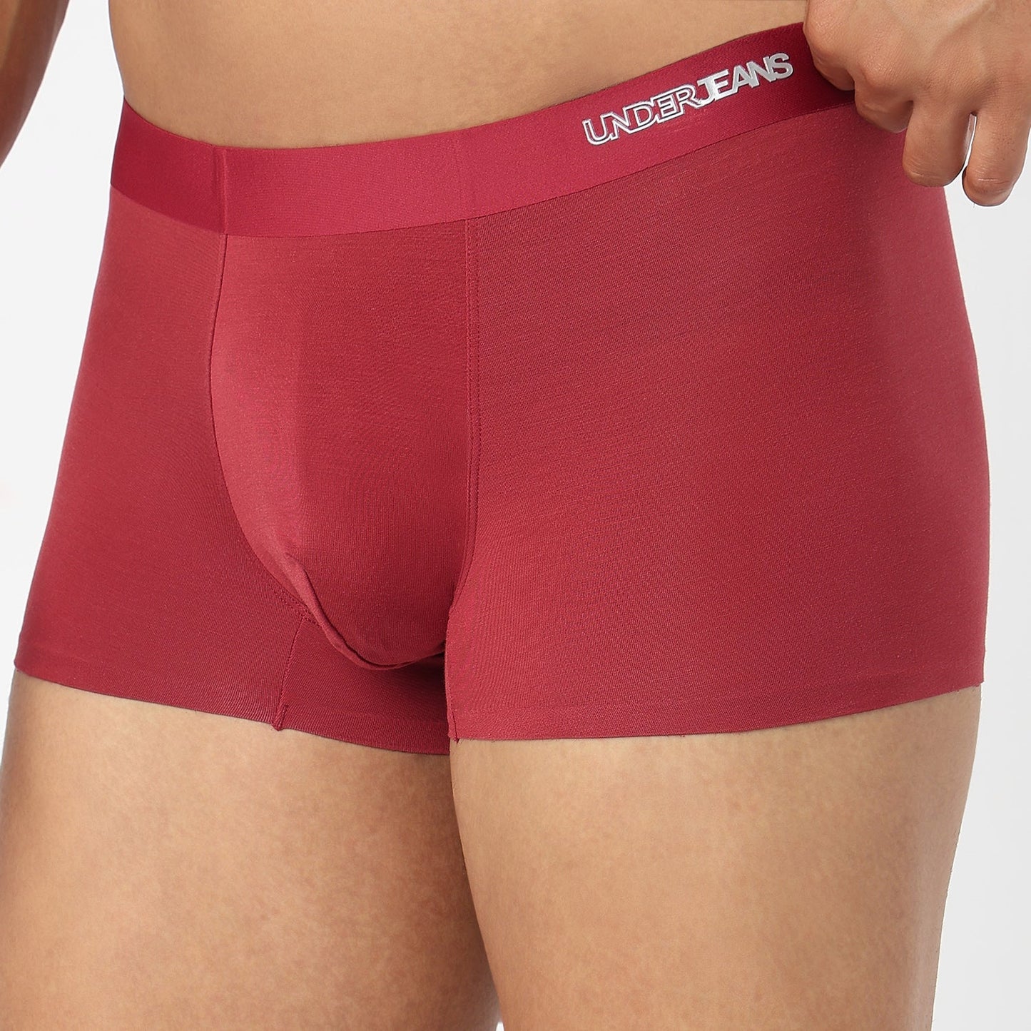 Underjeans Red Modal Blend Trunk