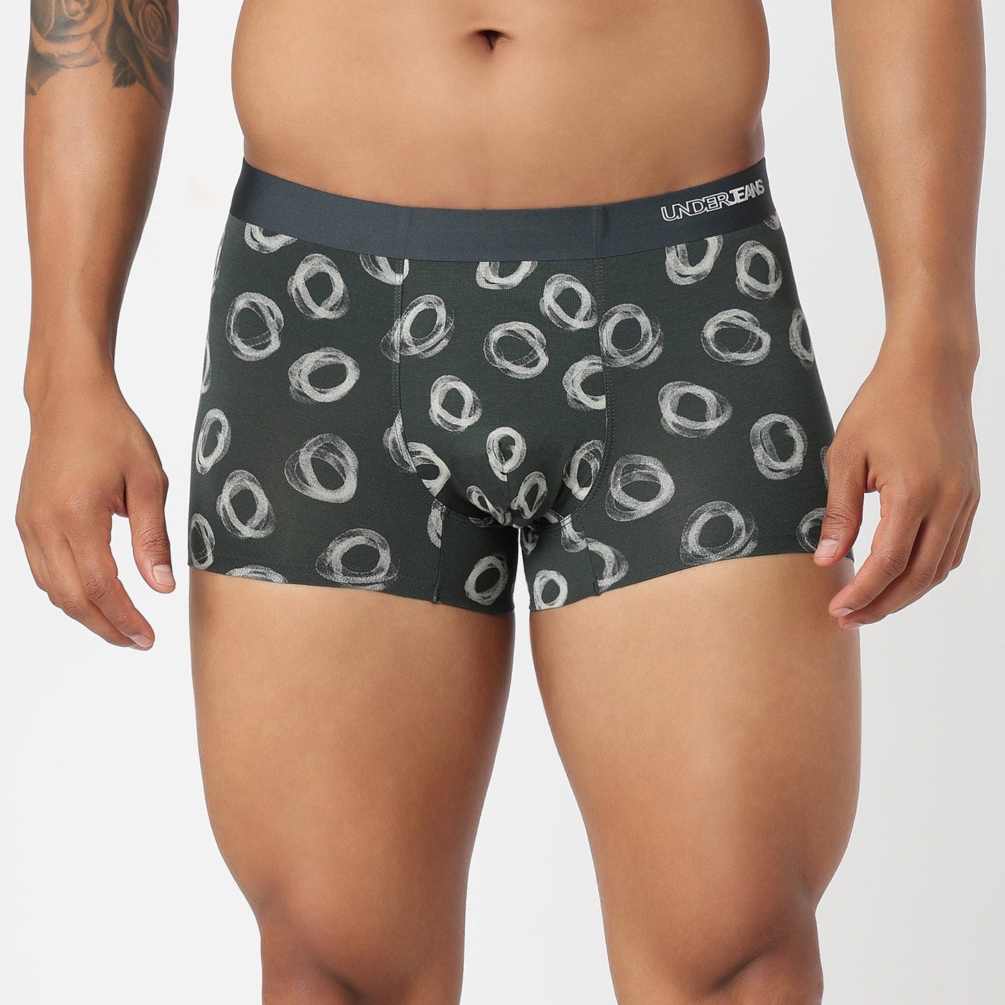Underjeans Grey Modal Blend Trunk