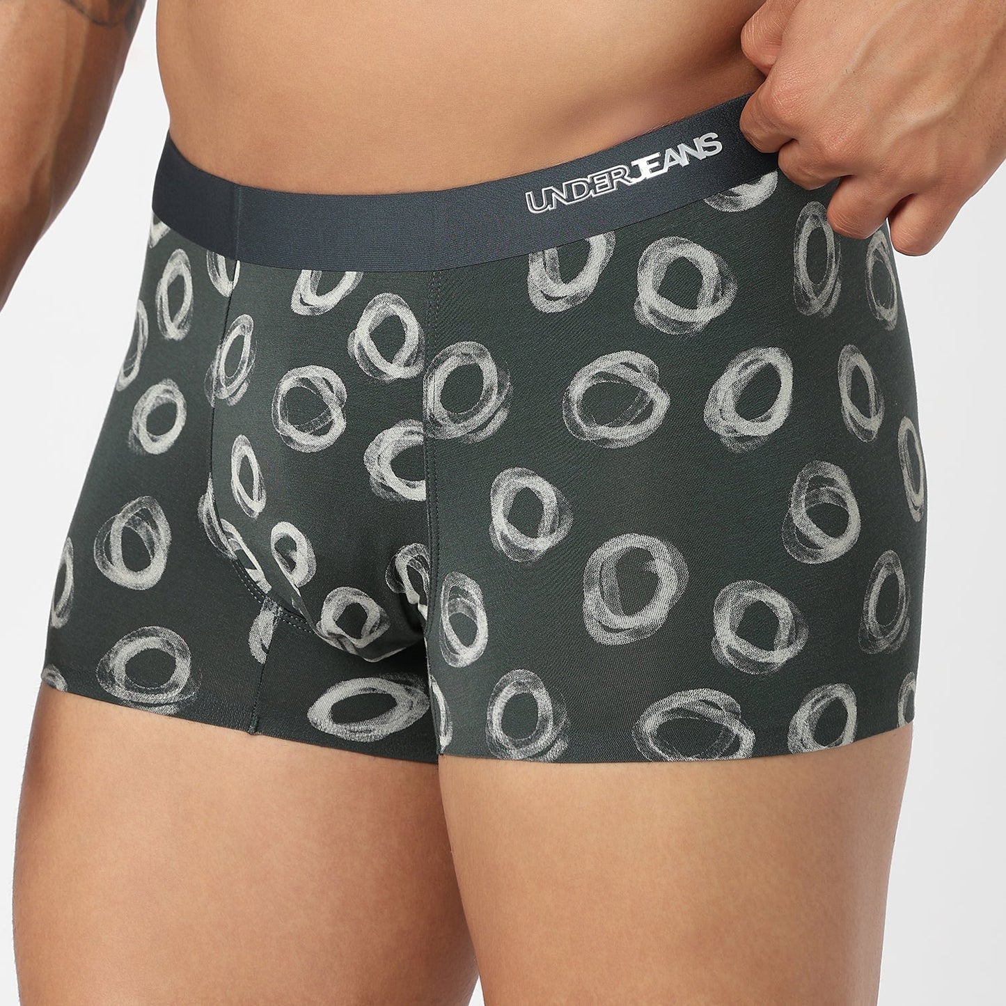Underjeans Grey Modal Blend Trunk