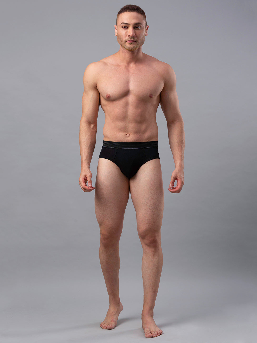 Underjeans By Spykar Cotton Blend Briefs for Men (Pack of 3)