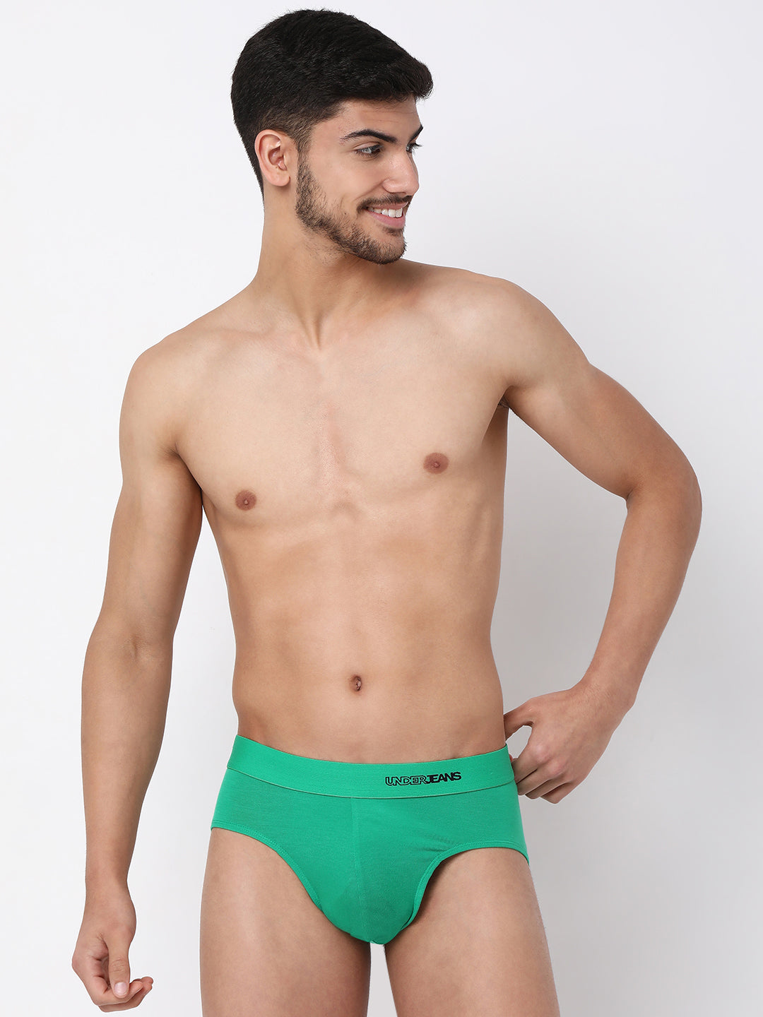 Underjeans By Spykar Micromodal Briefs For Men (Pack of 3)