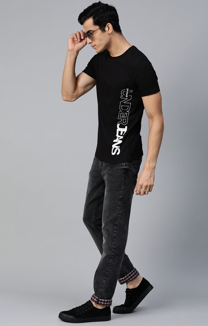 Men Premium Fashion T-Shirt - Underjeans by Spykar