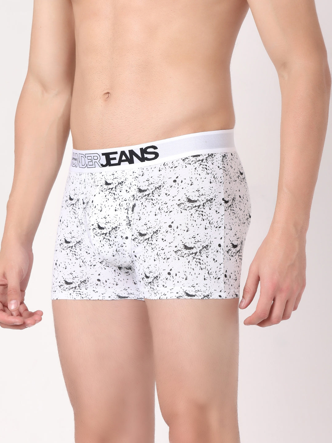 Men Premium Cotton Blend Trunk Pack of 2- UnderJeans by Spykar