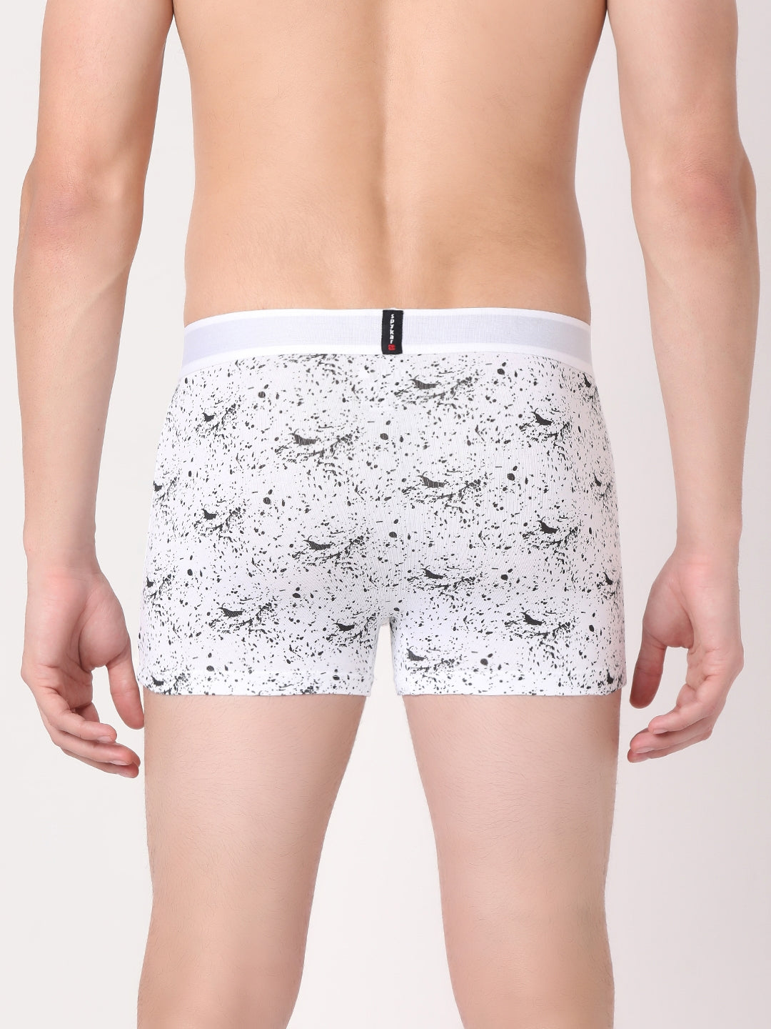 Men Premium Cotton Blend Trunk Pack of 2- UnderJeans by Spykar