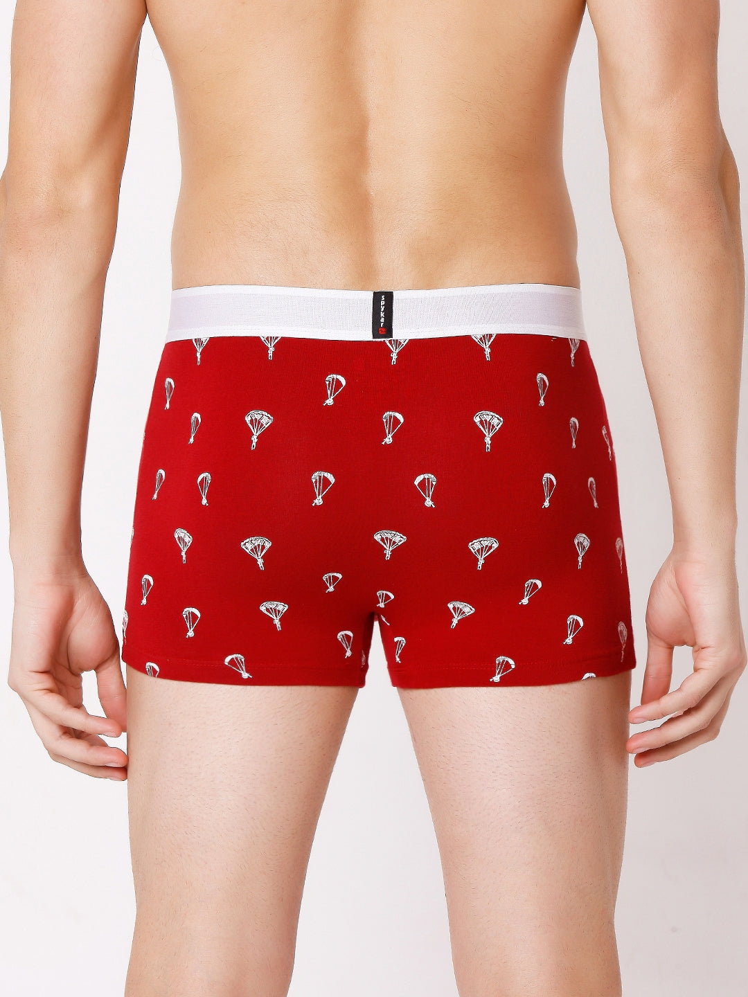 Men Premium Cotton Blend Trunk Pack of 2- UnderJeans by Spykar