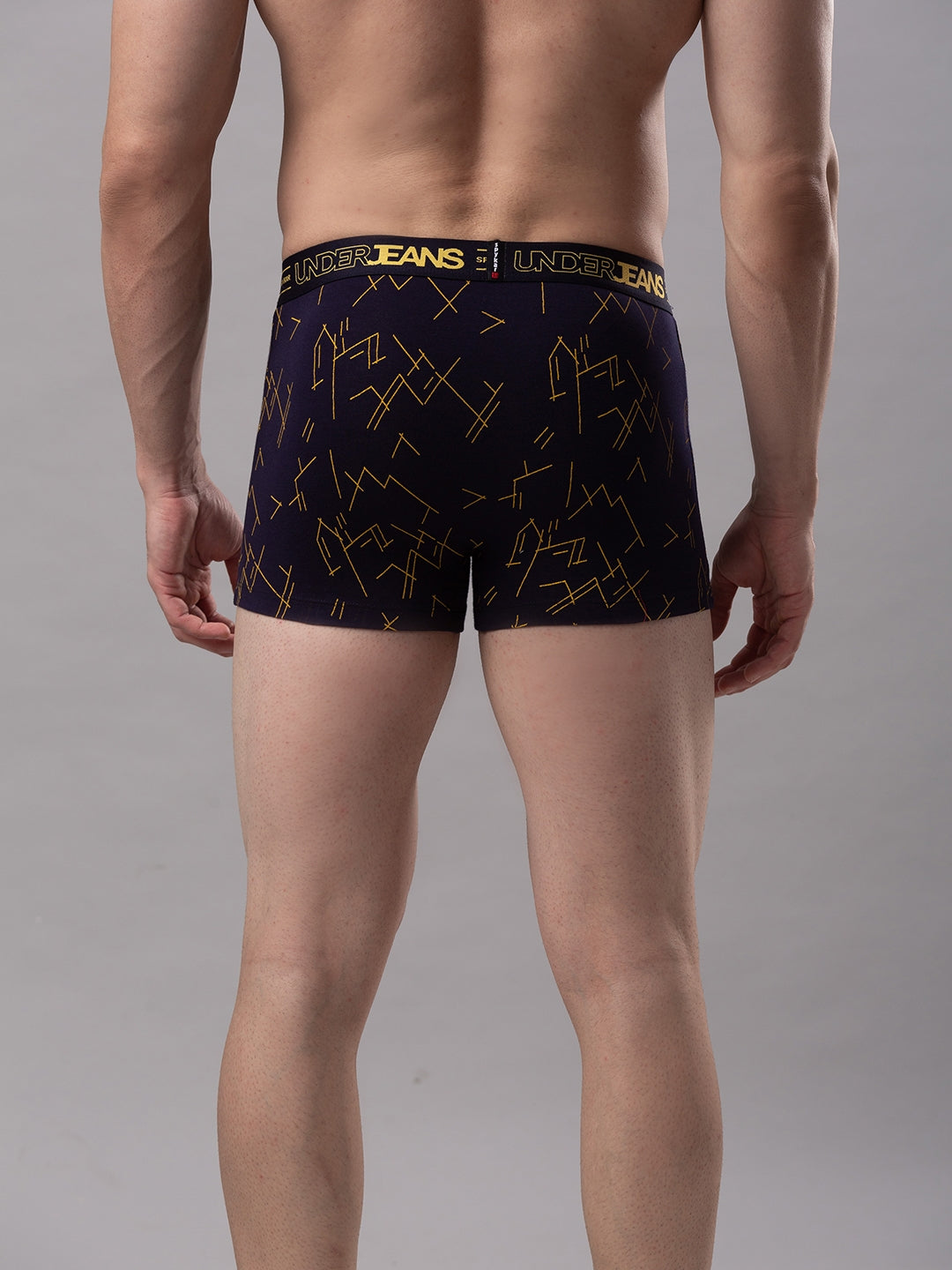 Men Premium Cotton Blend Trunk Pack of 1- UnderJeans by Spykar
