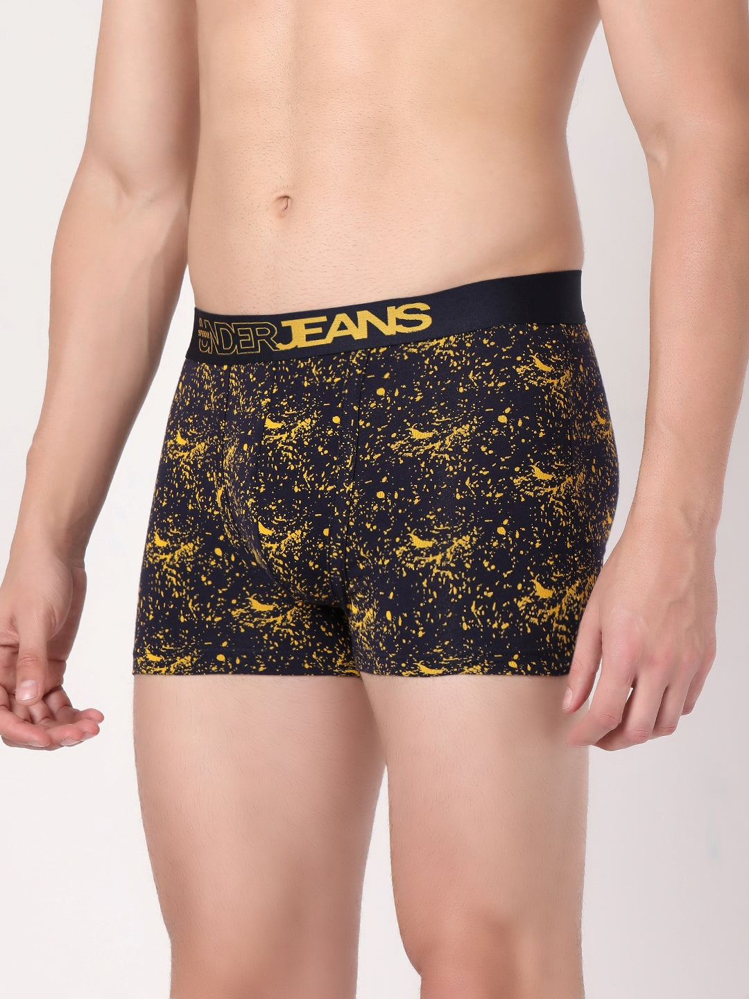 Men Premium Cotton Blend Trunk Pack of 2- UnderJeans by Spykar