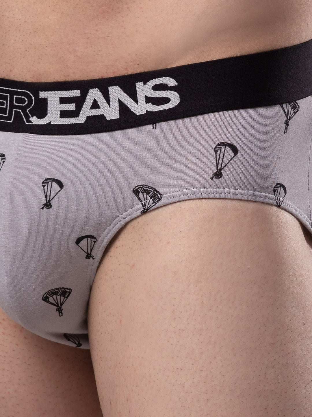 Men Premium Cotton Blend Brief (Pack of 1)- UnderJeans by Spykar