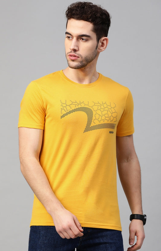 Men Premium Fashion T-Shirt - Underjeans by Spykar