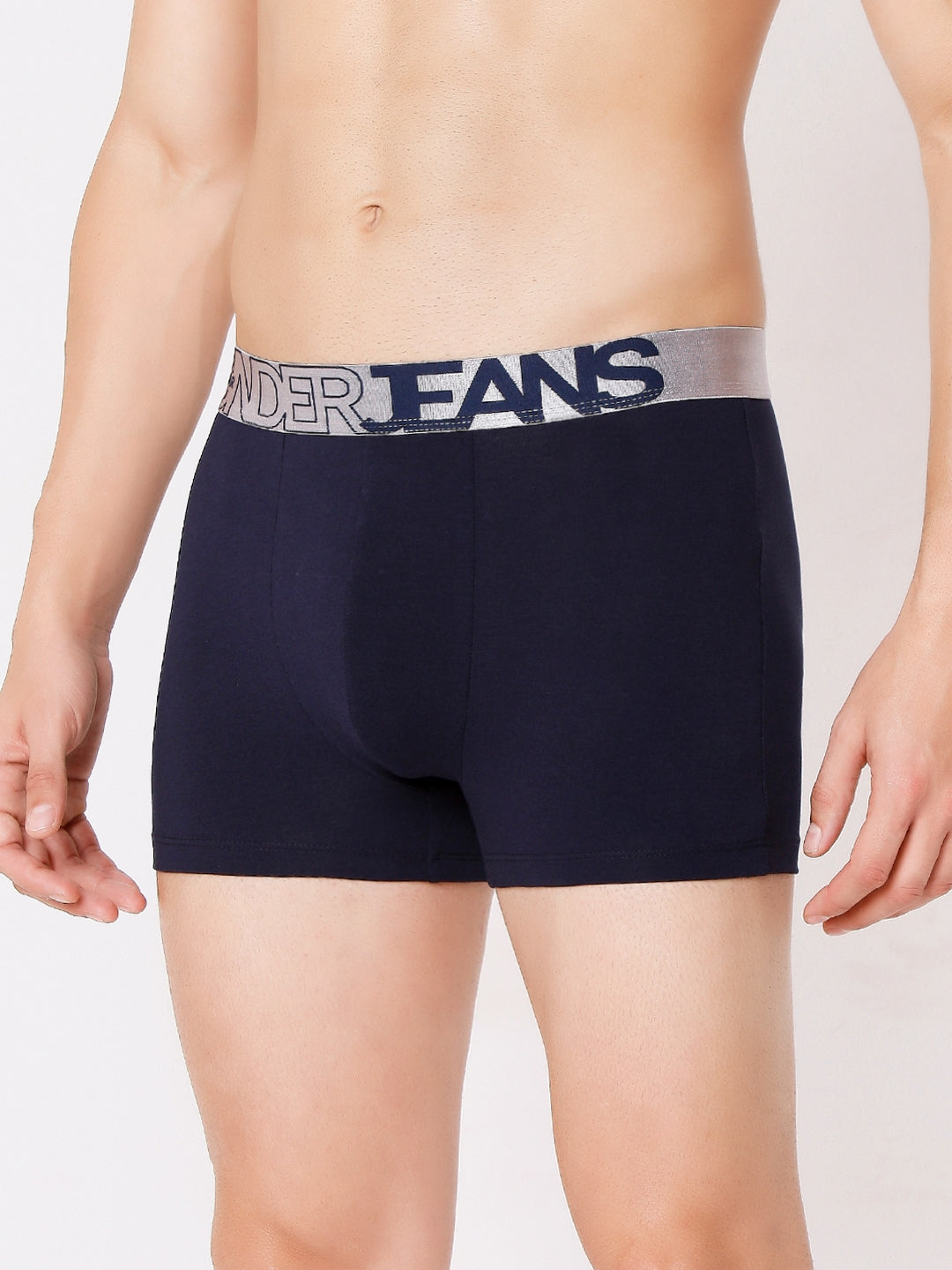 Men Premium Cotton Blend Trunk Pack of 2- UnderJeans by Spykar