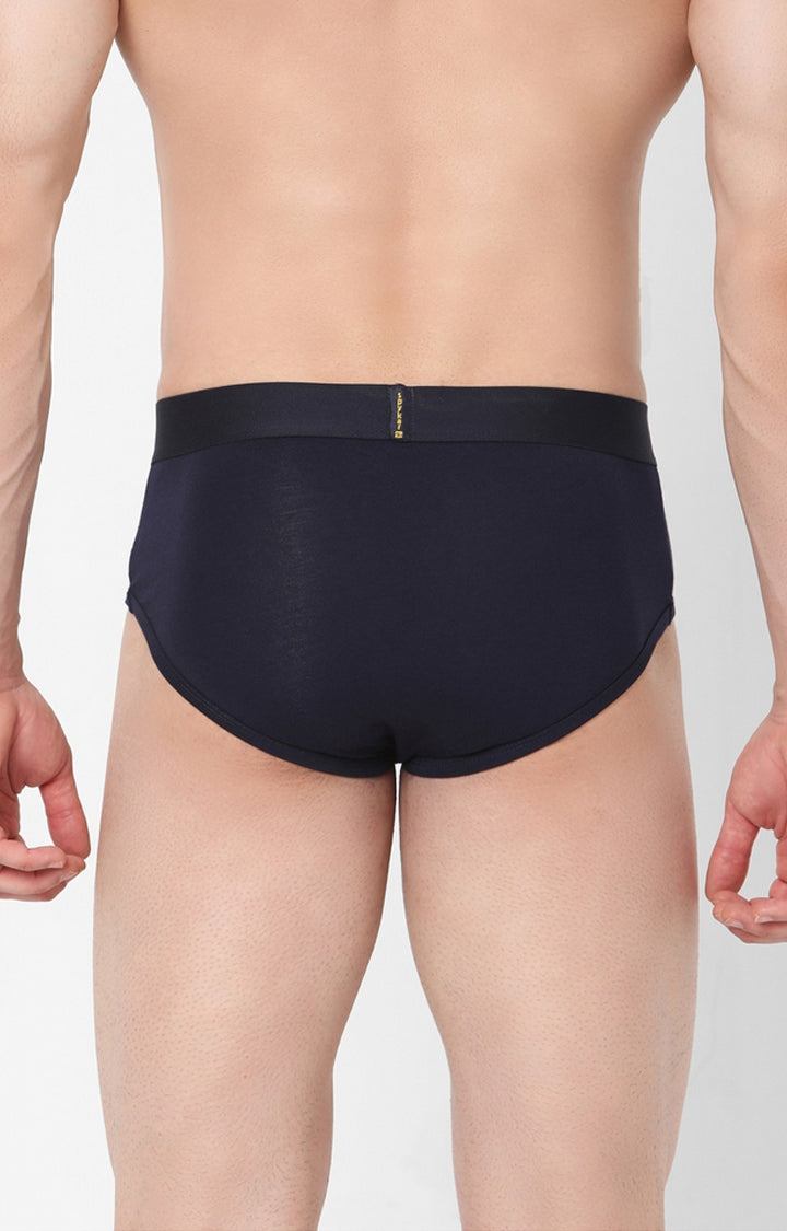 Men Premium Cotton Blend Brief (Pack of 2)- UnderJeans by Spykar