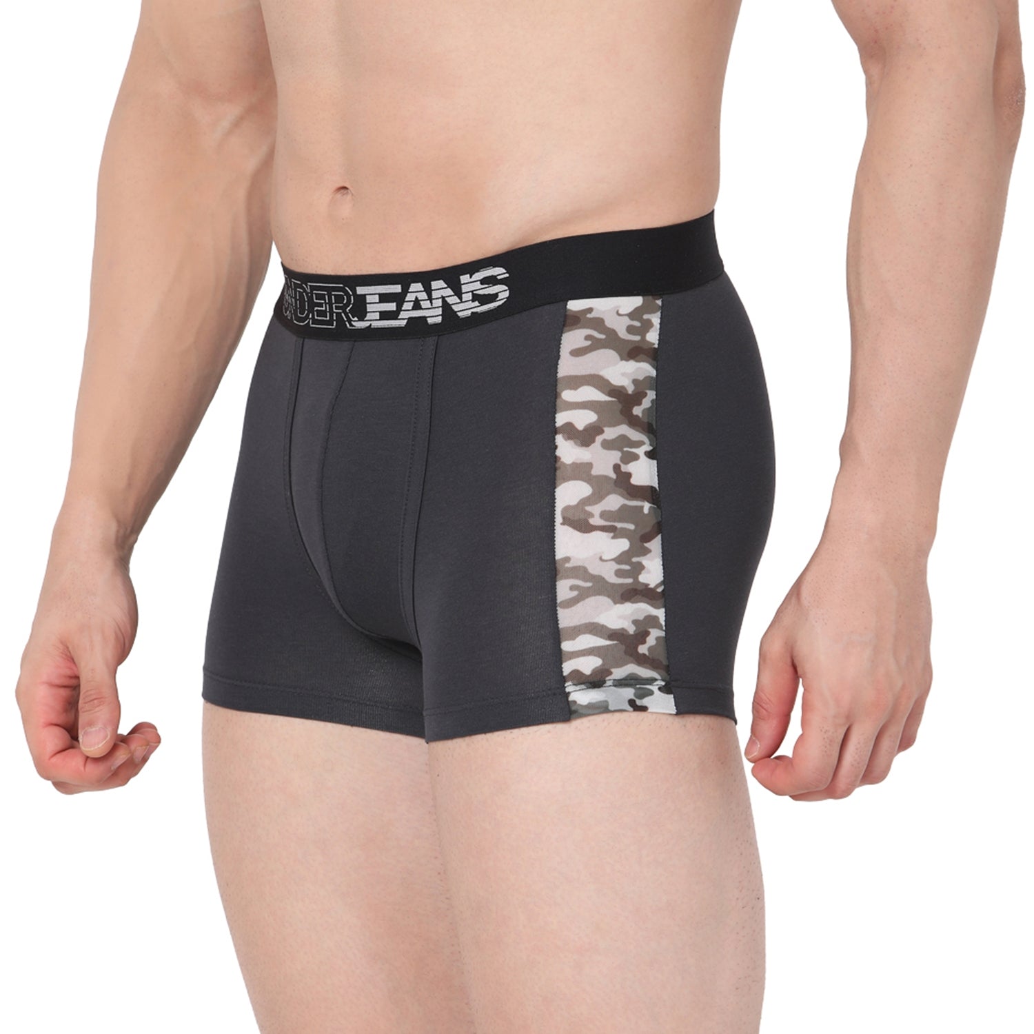 Men Premium Cotton Blend Trunk Pack of 2- UnderJeans by Spykar