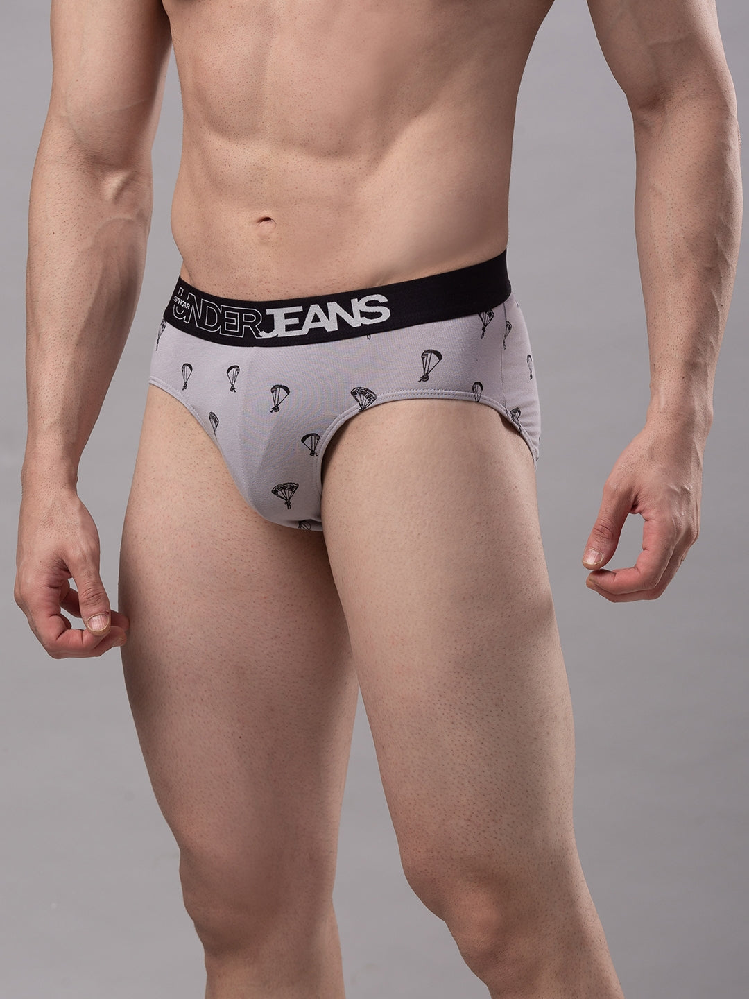 Men Premium Cotton Blend Brief (Pack of 1)- UnderJeans by Spykar