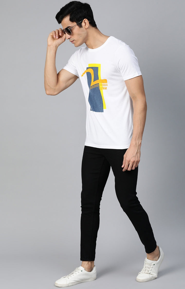 Men Premium Fashion T-Shirt - Underjeans by Spykar