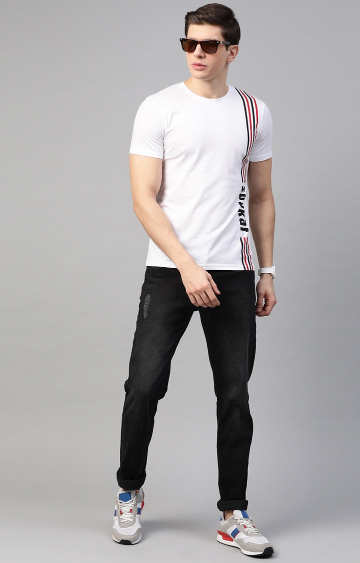 Men Premium Fashion T-Shirt - Underjeans by Spykar