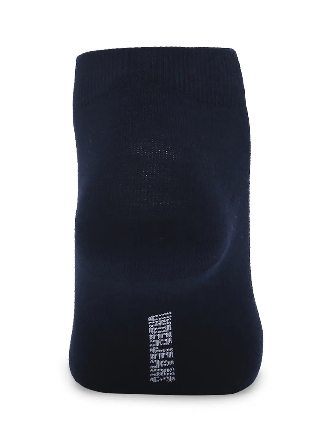 Men White & Navy Cotton Blend Sneaker Socks - Pack Of 2 - Underjeans by Spykar