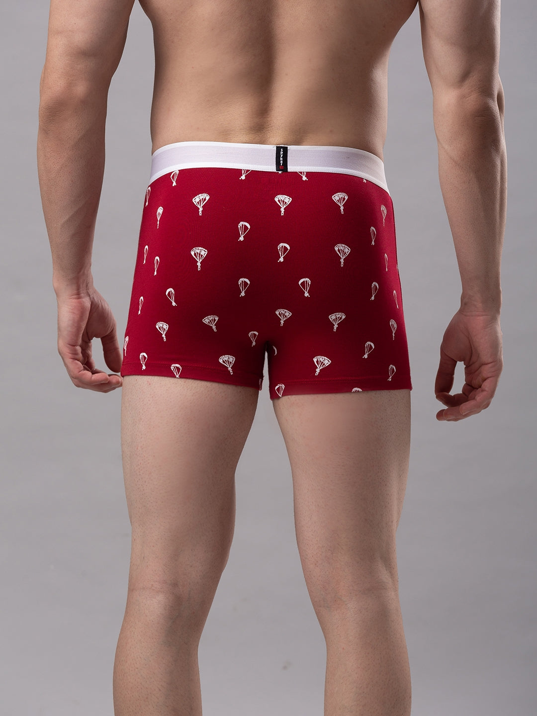 Men Premium Cotton Blend Trunk Pack of 1- UnderJeans by Spykar