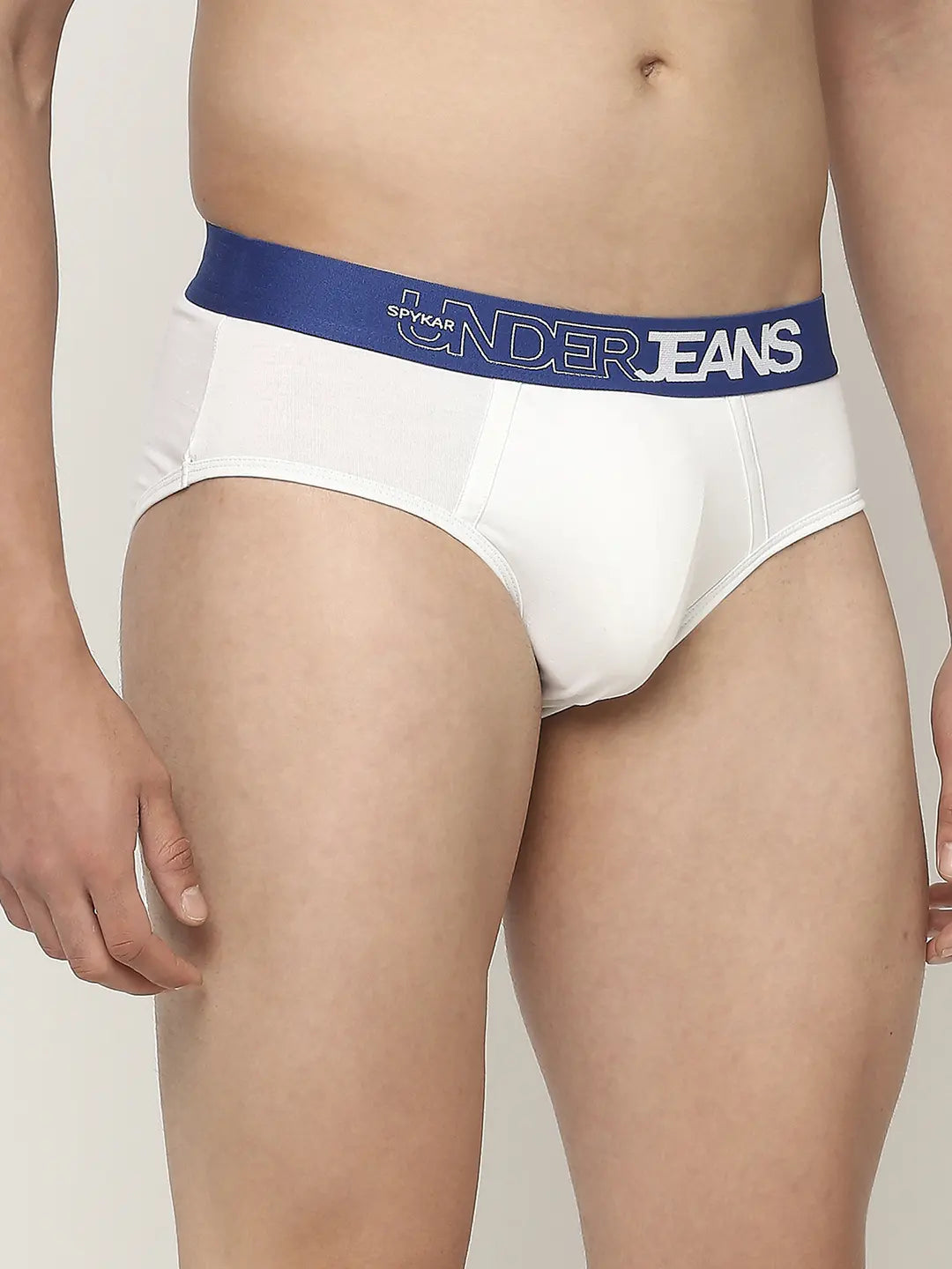 Buy Cotton Printed Brief - Pack Of 3- Underjeans By Spykar